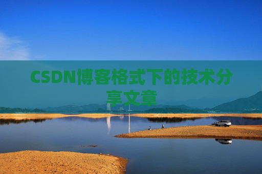 CSDN博客格式下的技术分享文章 CSDN博客格式下的技术分享文章
